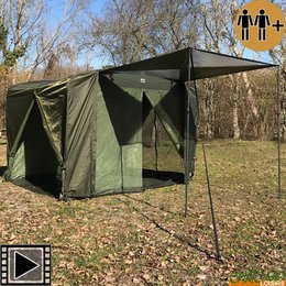 abri-carp-design-green-line-station-2-places-avec-surtoile