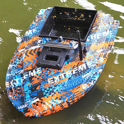 Bateau Amorceur CCarp Flash Boat Blue & Orange - description 04