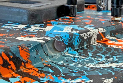 Bateau Amorceur CCarp Flash Boat Blue & Orange (Occasion) - description 13