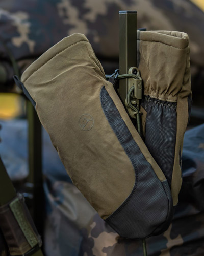 Mouffle Korda Mittens Dark Olive - description 10