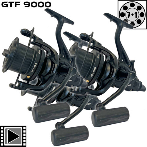 Moulinet Ccarp Débrayable GTF9000 Black (les 3) 