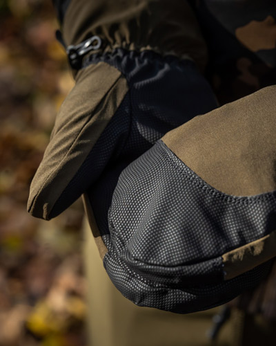 Mouffle Korda Mittens Dark Olive - description 05