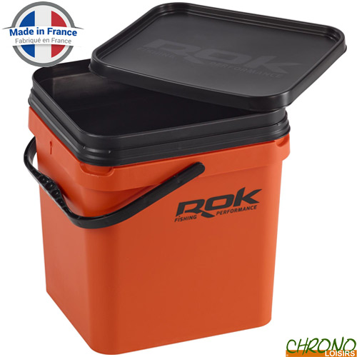 ROK Complete Square Bucket Orange 17L | Chronocarp