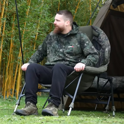 Level Chair Trakker Levelite Colossus Camo Recliner - description 17