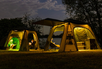 Abri trakker Gazebo Pro XL (Biwy + Nitelife Vapour Shield) - description 18