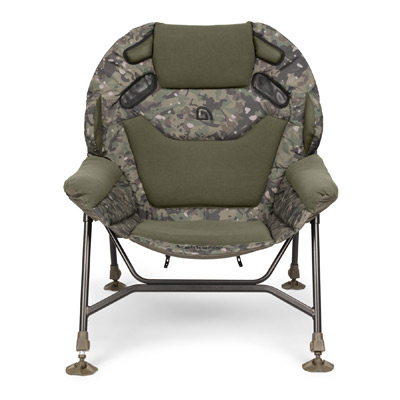 Level Chair Trakker Levelite Colossus Camo Recliner - description 01