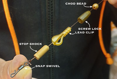 Clip plomb rok screw lock lead clip sl kit brown par 10 – Chrono Carpe ©