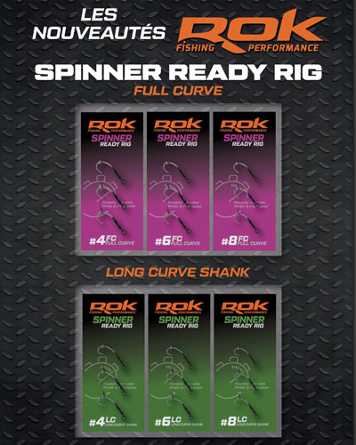 Hameçon Rok Spinner-Rig Long Curve Sans Ardillon (par 3) - description 02