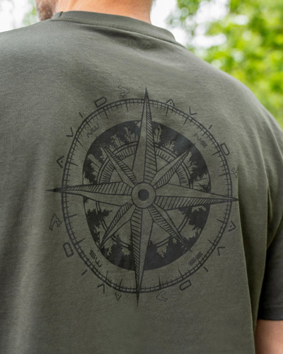 T-Shirt Avid Carp Bearing Green - description 05