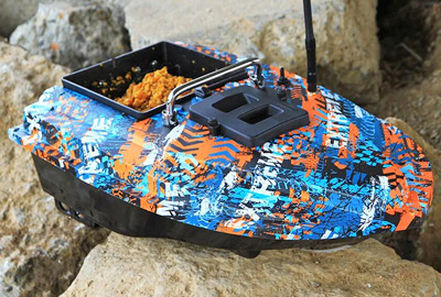 Bateau Amorceur CCarp Flash Boat Blue & Orange (Occasion) - description 07