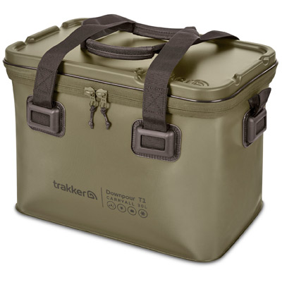 Sac Etanche Trakker Downpour T1 Green M (30L) - description 01