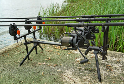 Fox EOS 3 compact Rod Pod Incl Sac de transport CRP044-Nouveau Pêche à La Carpe 