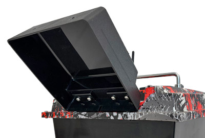 CCarp Flash Boat GPS Black & Red Baitboat - description 11