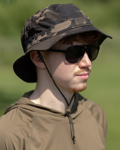 Bob Korda Stalking Bucket Hat Dark Kamo - description 01