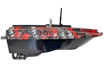 Barco Isco CCarp Flash Boat GPS Black & Red - description 02