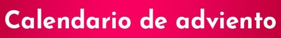 Calendrier de l'avent