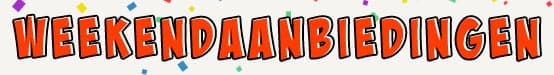 Weekendaanbiedingen