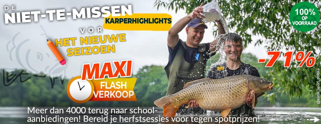 Het is weer tijd voor de karpers om naar school te gaan