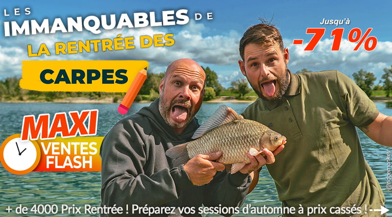 C'est la rentrée des carpes